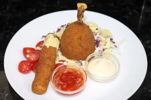 Chicken-Potato Lollipop