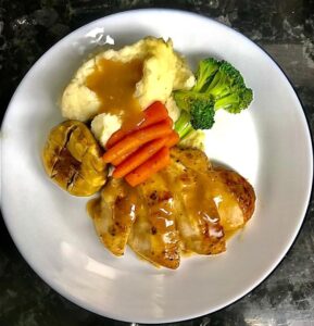 Chicken with Mashed Potato